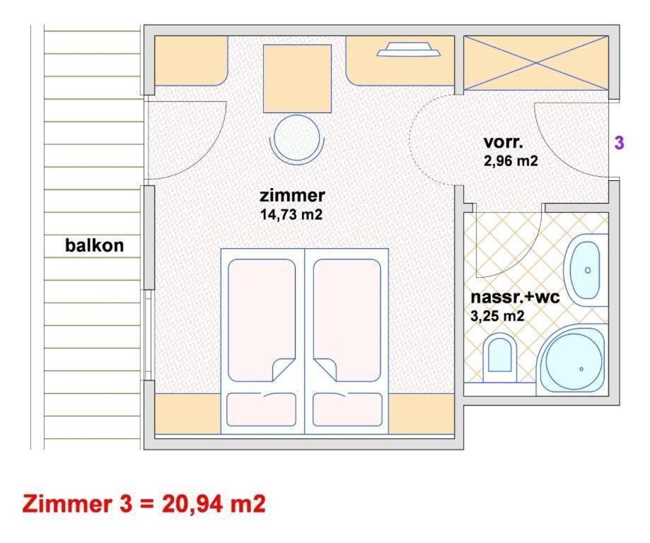 Appartement Hotel Garni Matthäuserhof Gerlos Kamer foto